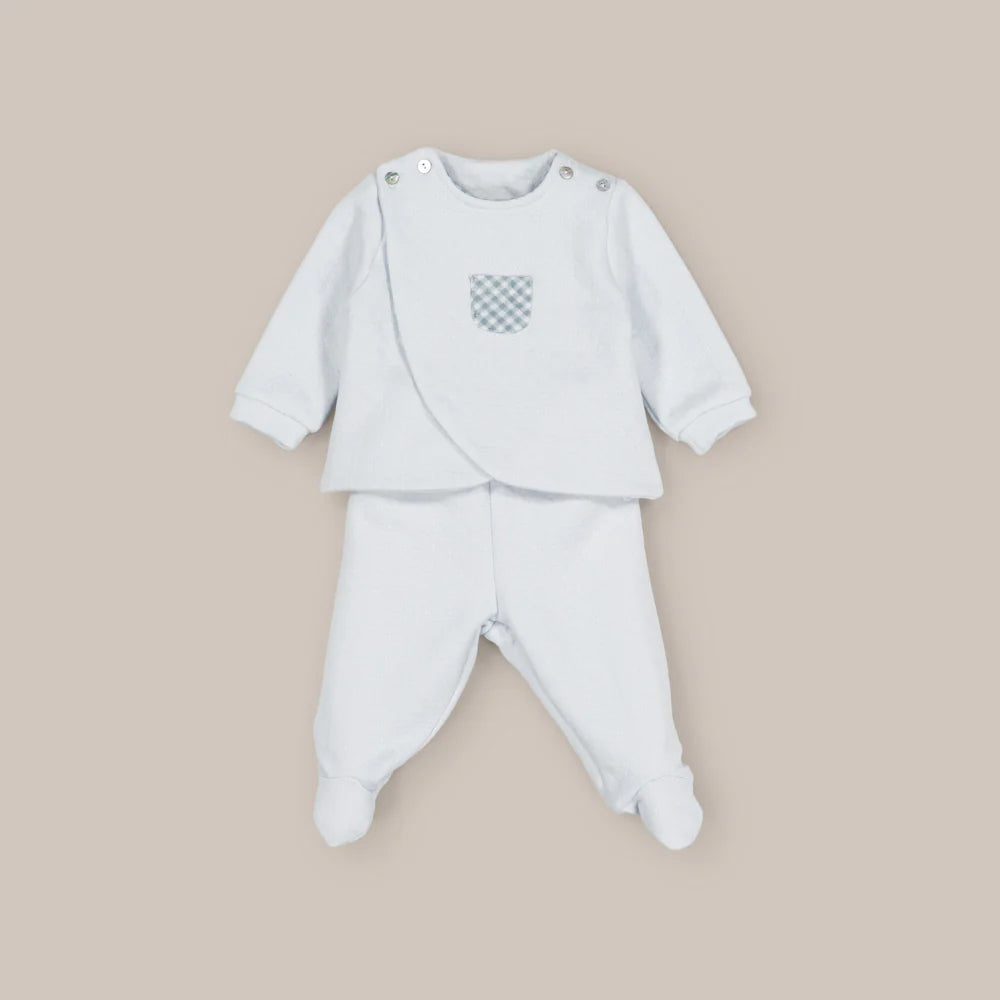 CONJUNTO POLAINA JACKIE AZUL