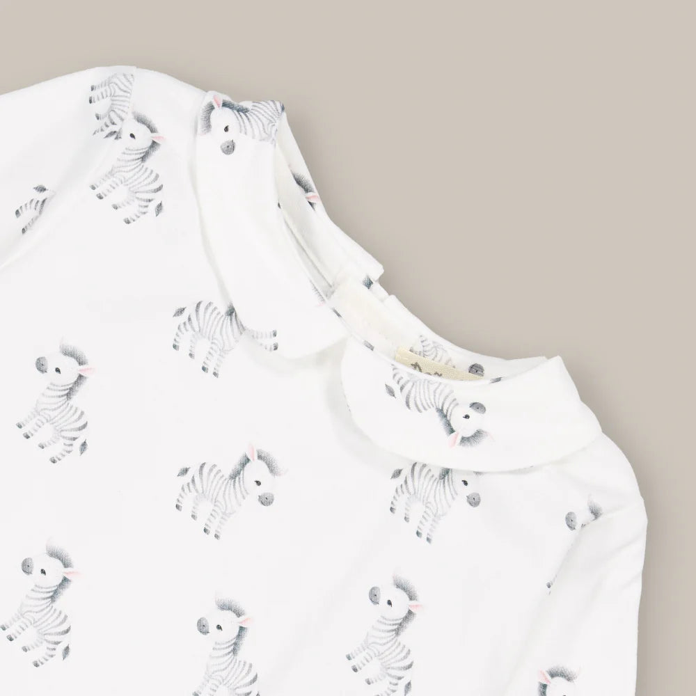 CAMISA BEBE CEBRA BLANCO