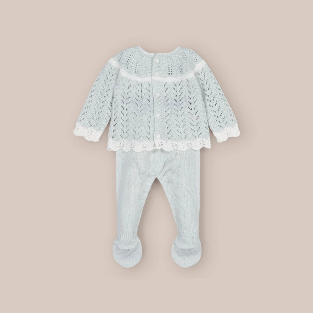 CONJUNTO 2P POL ESPIGA VERDE