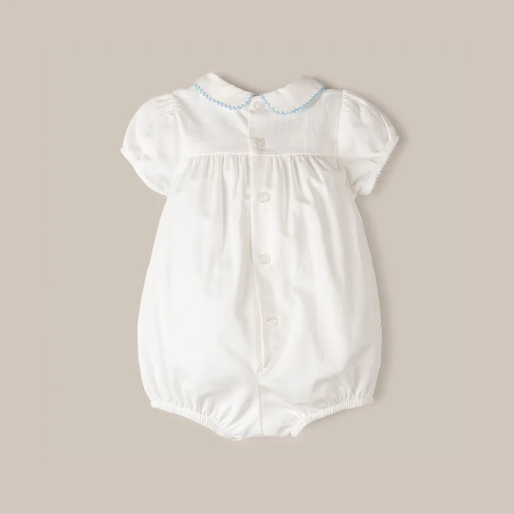 PELELE NIDOS VIYELA BEIGE/AZUL