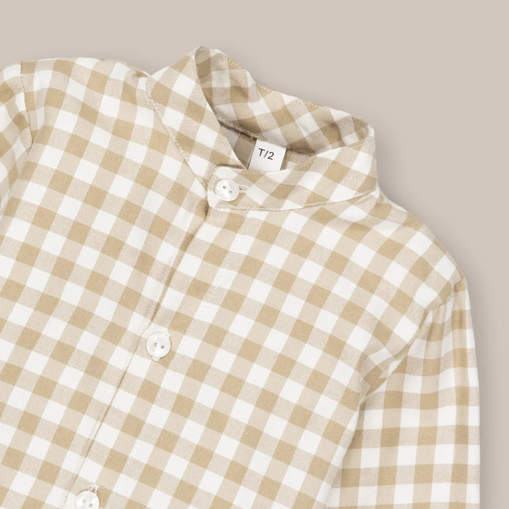 CAMISA ML HUNGRIA CAMEL