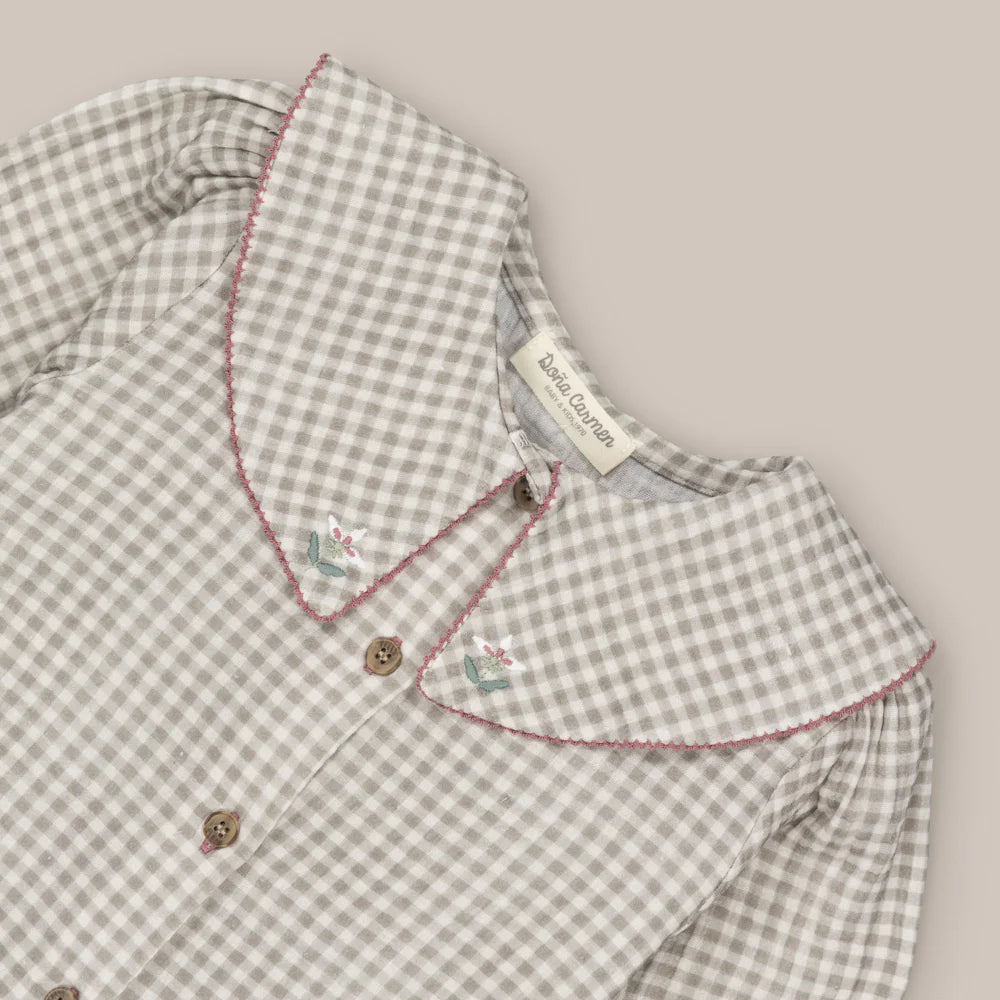BLUSA CUELLO AMELIE PIEDRA