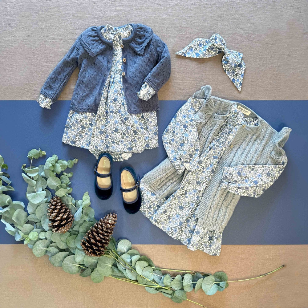 VESTIDO N MALAGA AZUL