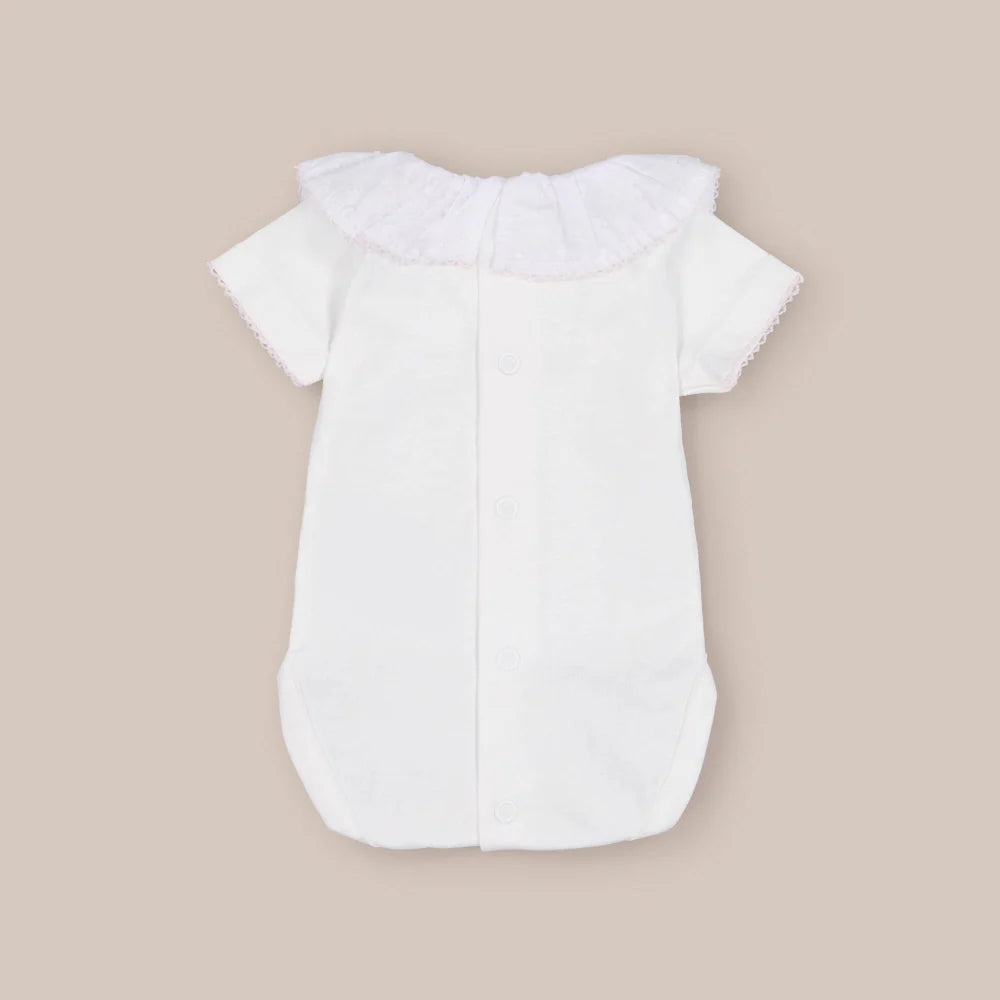 BODY VOLANTE PLUMETI BLANCO