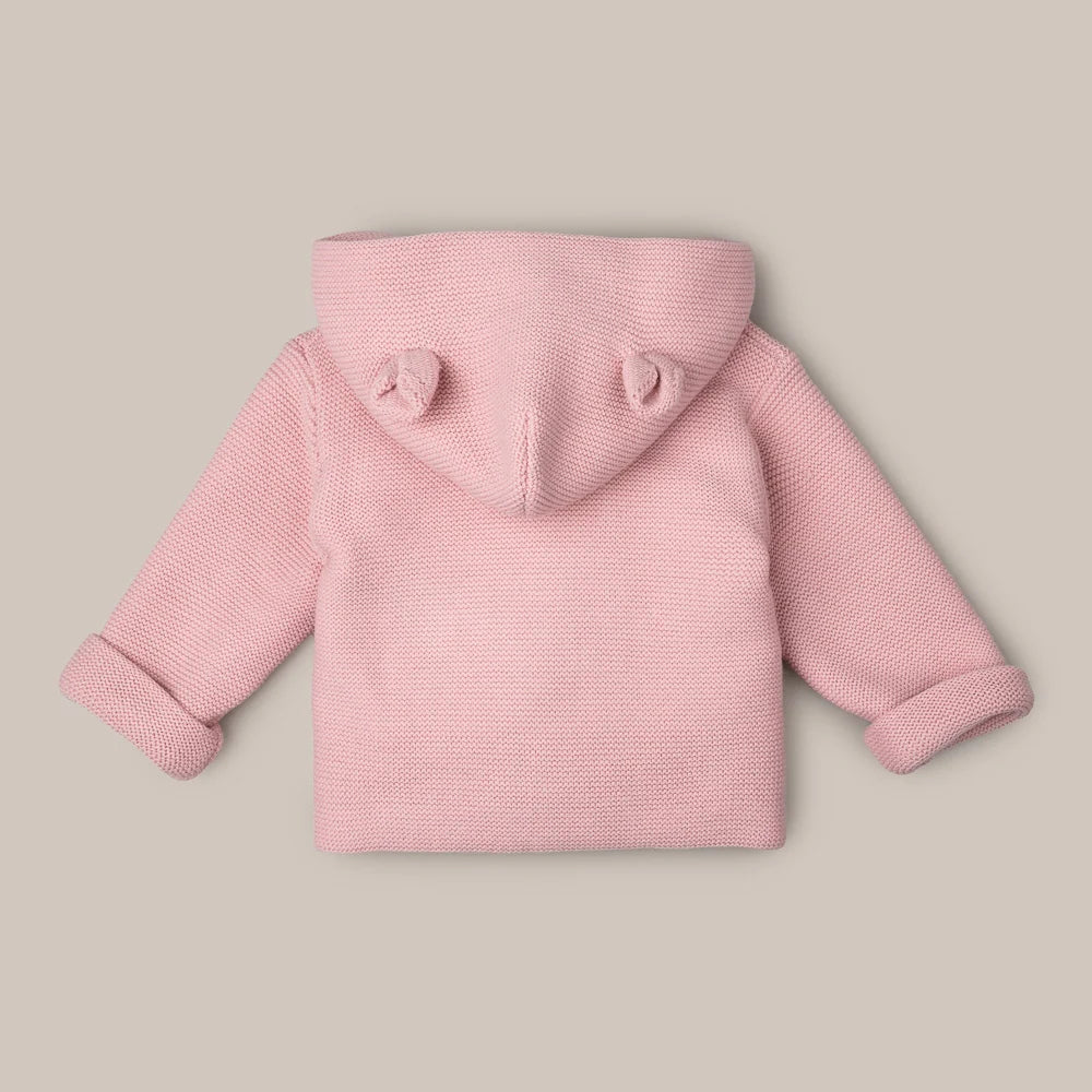 CHAQUETON L OREJAS ROSA PALO