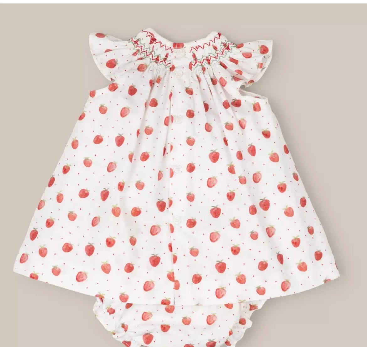 JESUSIN SMOCK FRESAS CRUDO
