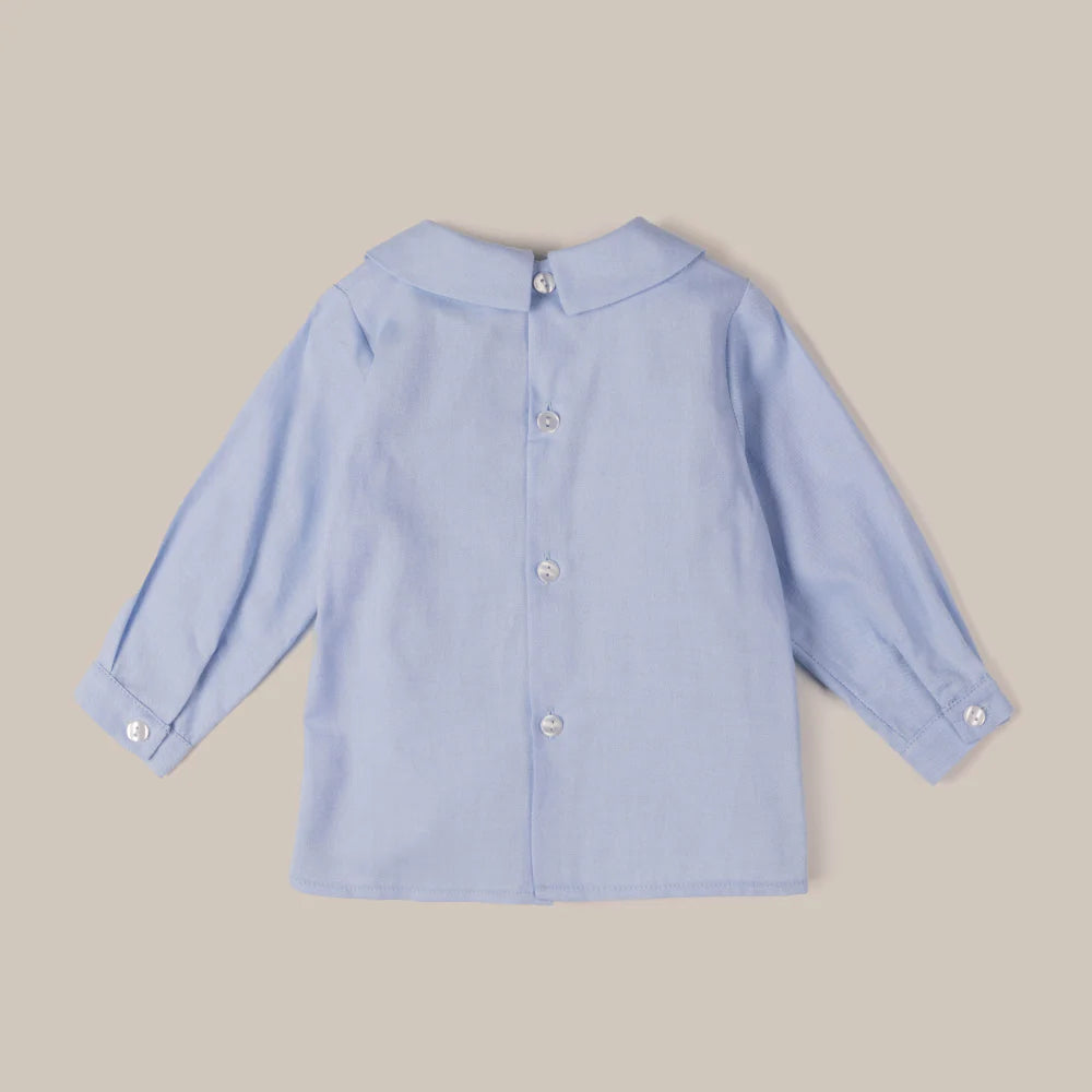 CAMISA ML OXFORD AZUL