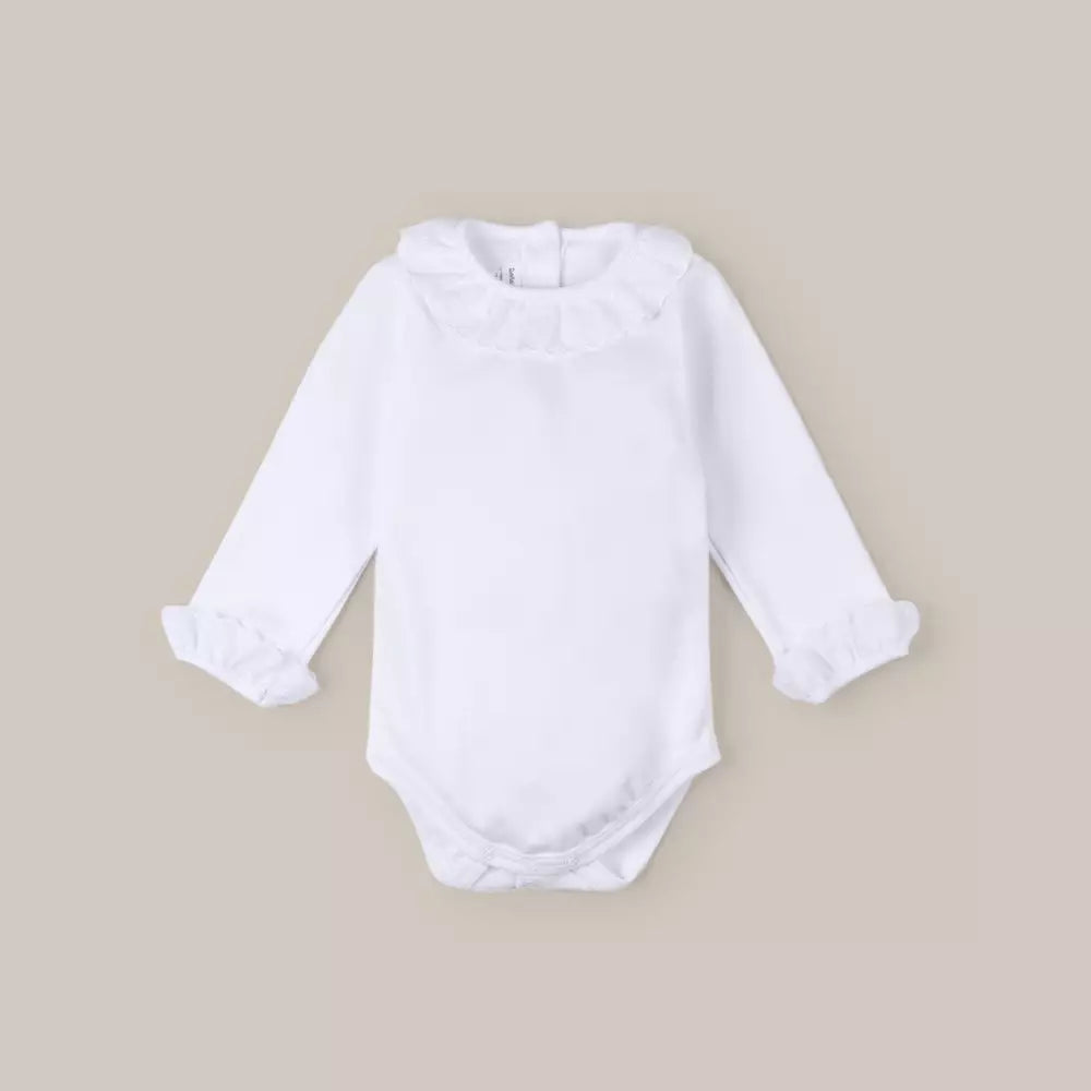 BODY ML CUELLO PLUMETI SOLAR BLANCO