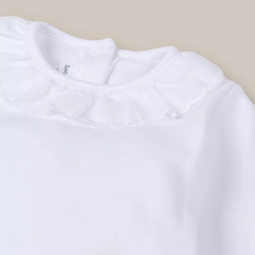 BODY ML CUELLO PLUMETI SOLAR BLANCO