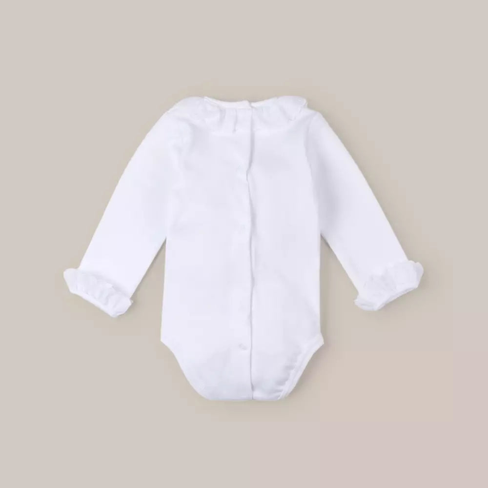 BODY ML CUELLO PLUMETI SOLAR BLANCO