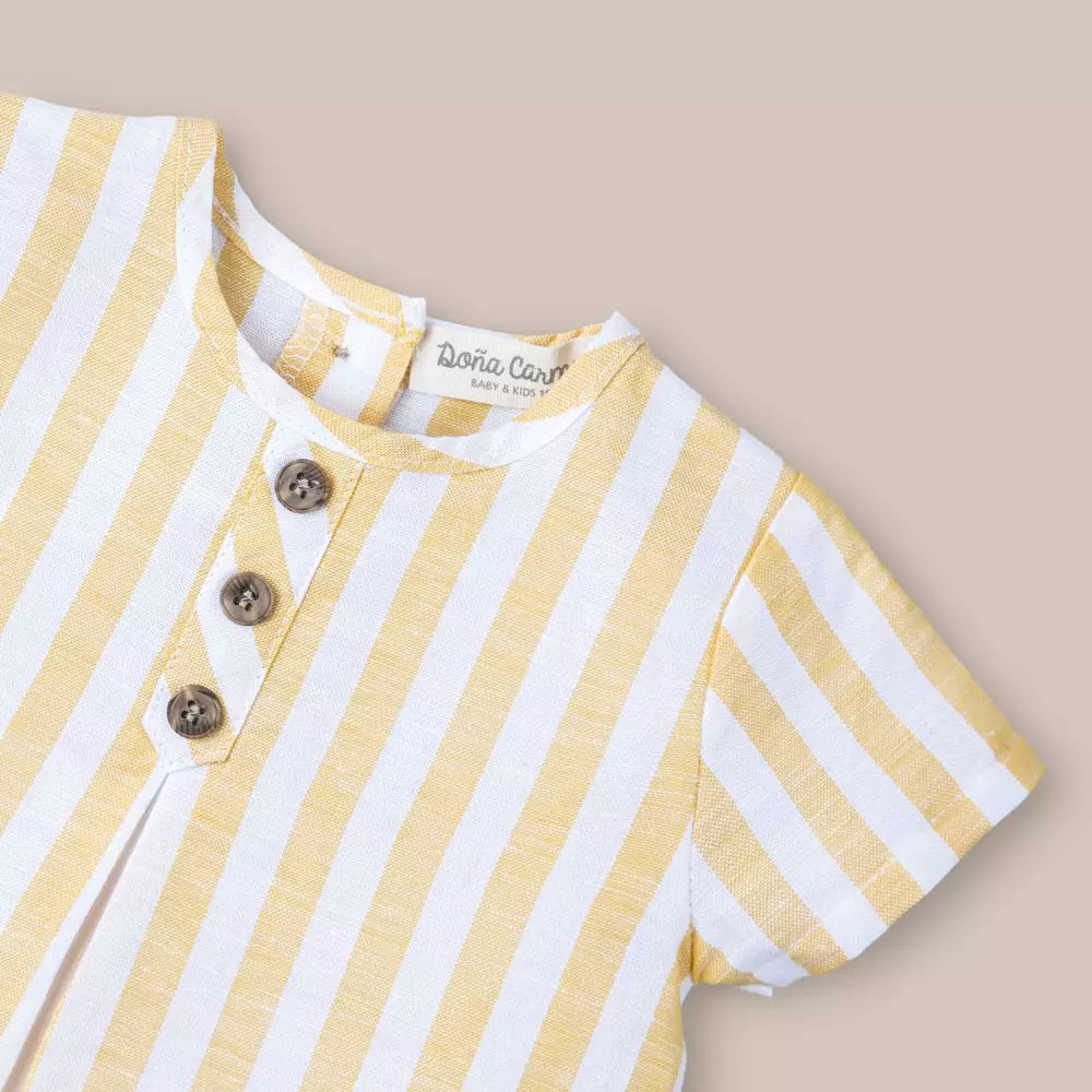 CAMISA BEBE NIÑO SUN AMARILLO
