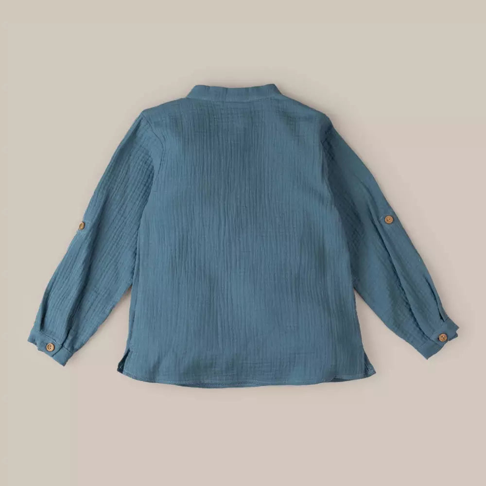 CAMISA BOBLE AZUL