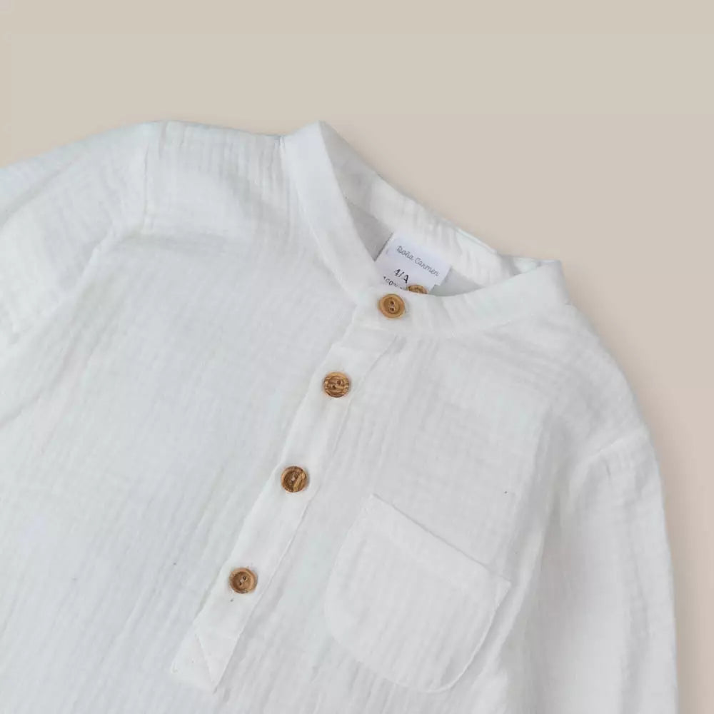 CAMISA ML BOBLE CRUDO