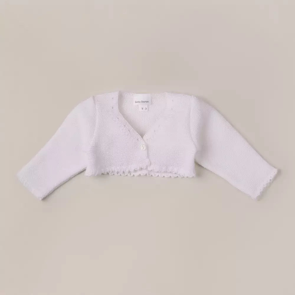 CHAQUETA PERLE BABY BLANCO