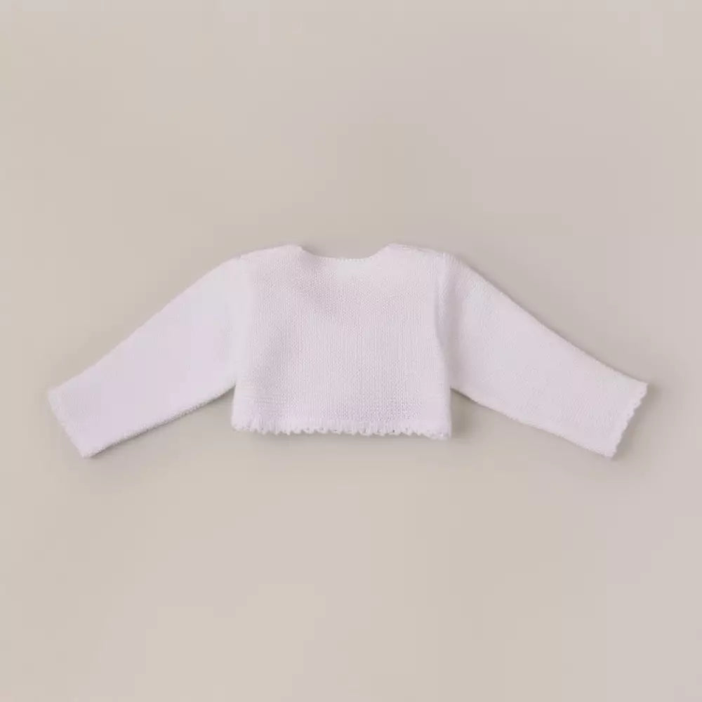 CHAQUETA PERLE BABY BLANCO