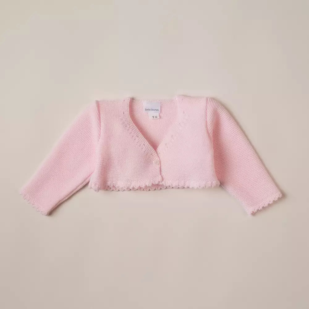 CHAQUETA PERLE BABY ROSA