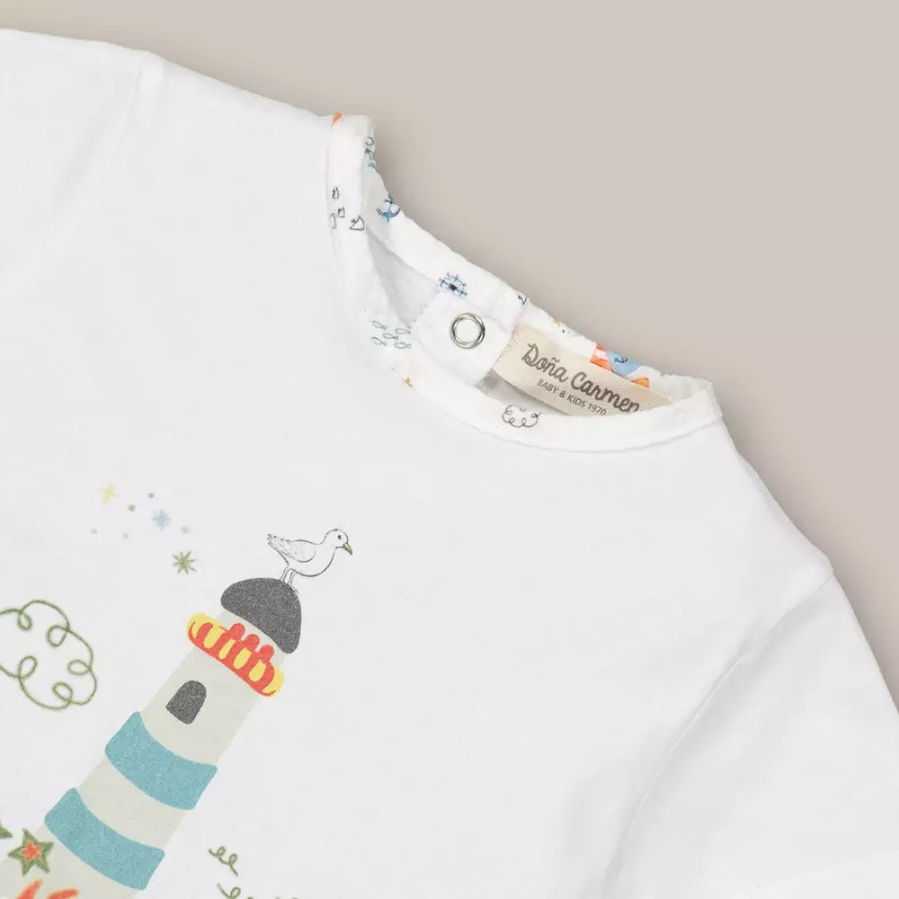 CONJUNTO ALGODON FARO BLANCO