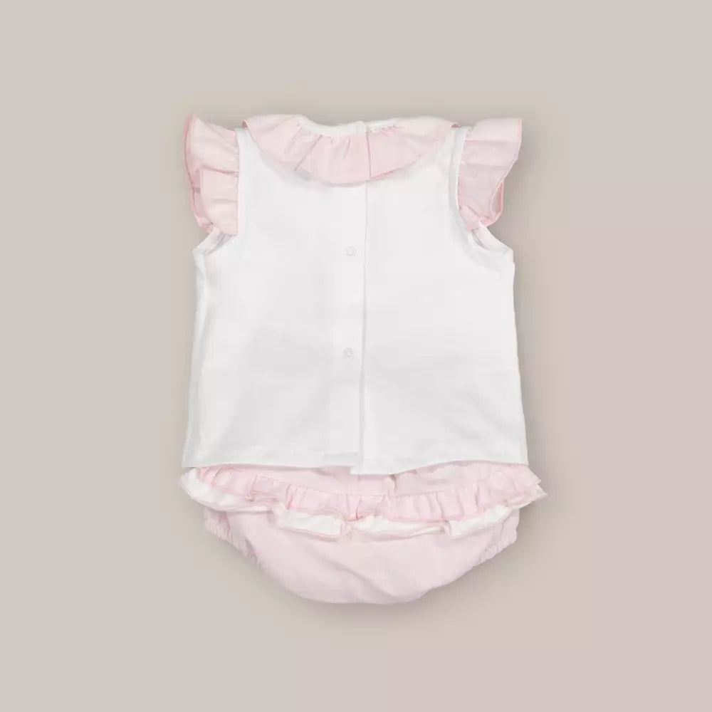 CONJUNTO CHAMBRAY ROSA