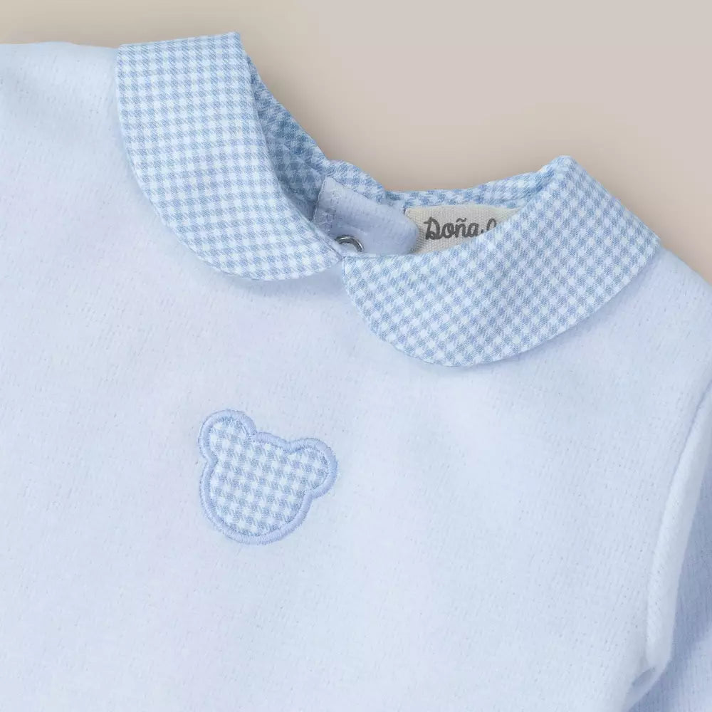 CONJUNTO TEDDY AZUL