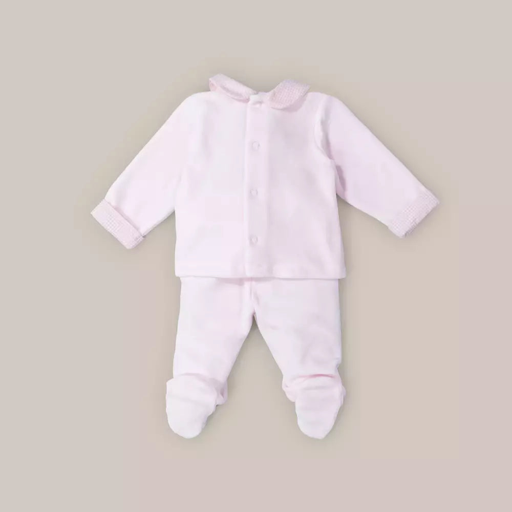CONJUNTO TER TEDDY ROSA