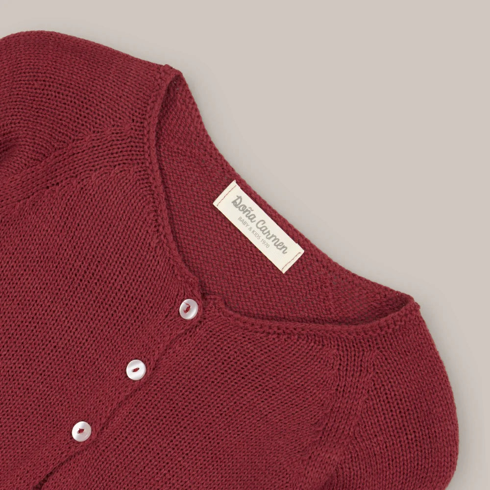 CHAQUETA L 3 BOTONES GRANA