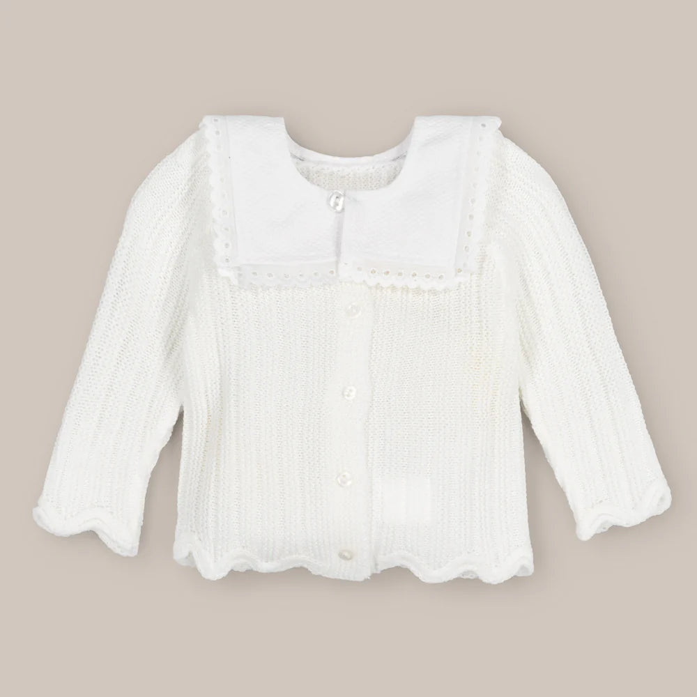 JERSEY BEBE BABERO BLANCO