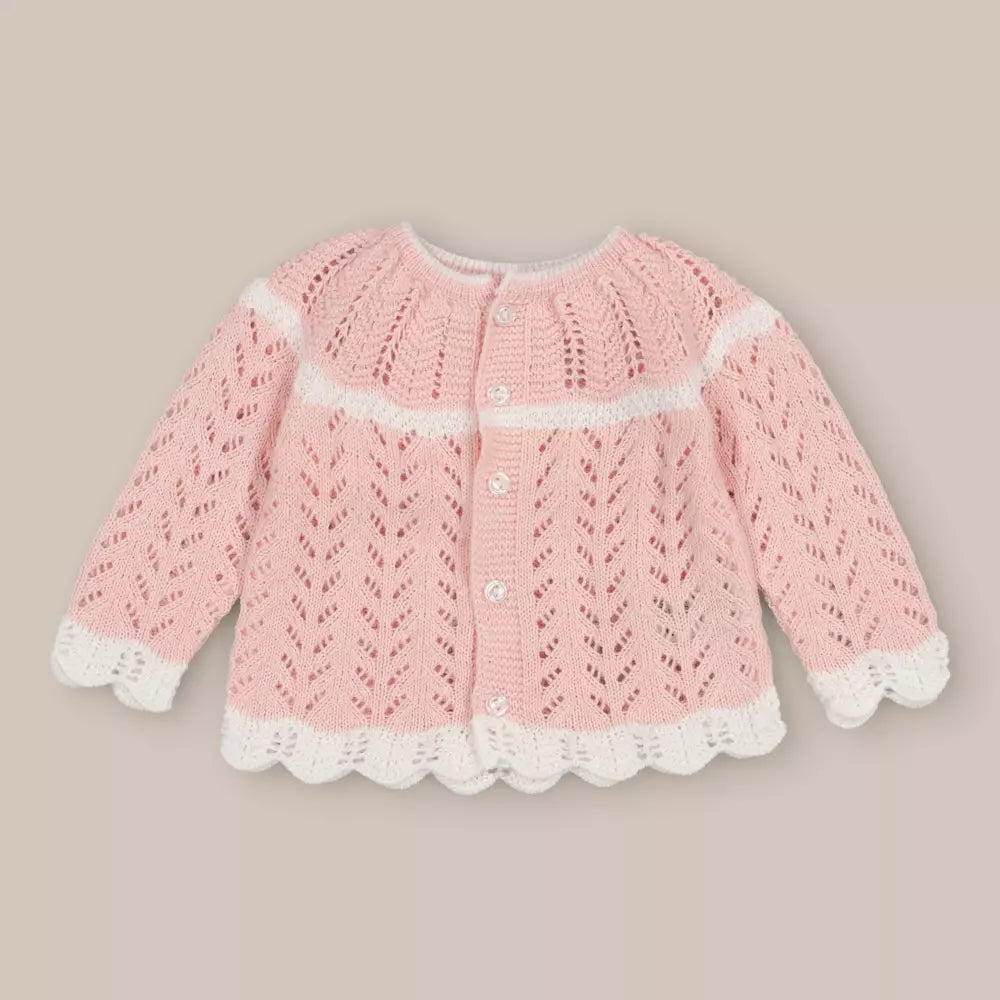 JERSEY BEBE ESPIGA ROSA EMPOLVADO