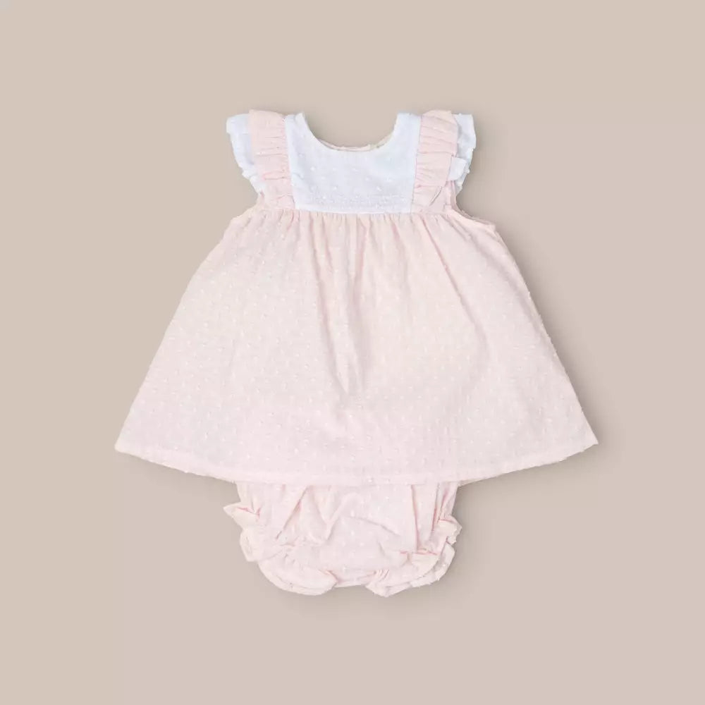 JESUSIN BEBE PESPUNTE ROSA