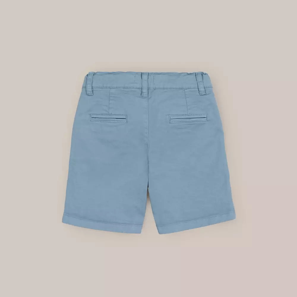 PANTALON CORTO CHINO AZUL TEJANO