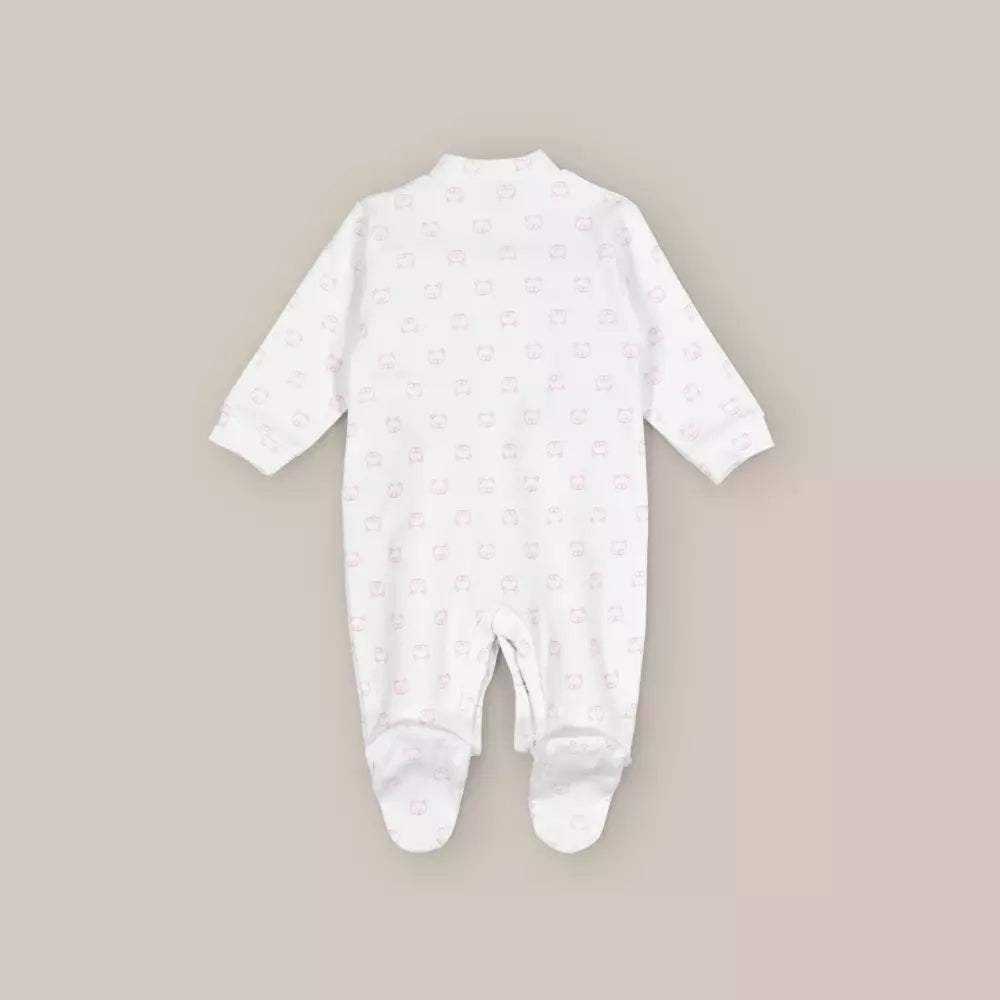 PIJAMA ALGODON CARITAS ROSA