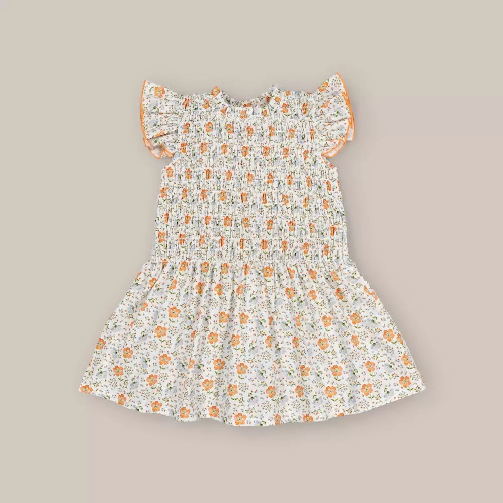 VESTIDO NIDOS BRASILIA NARANJA