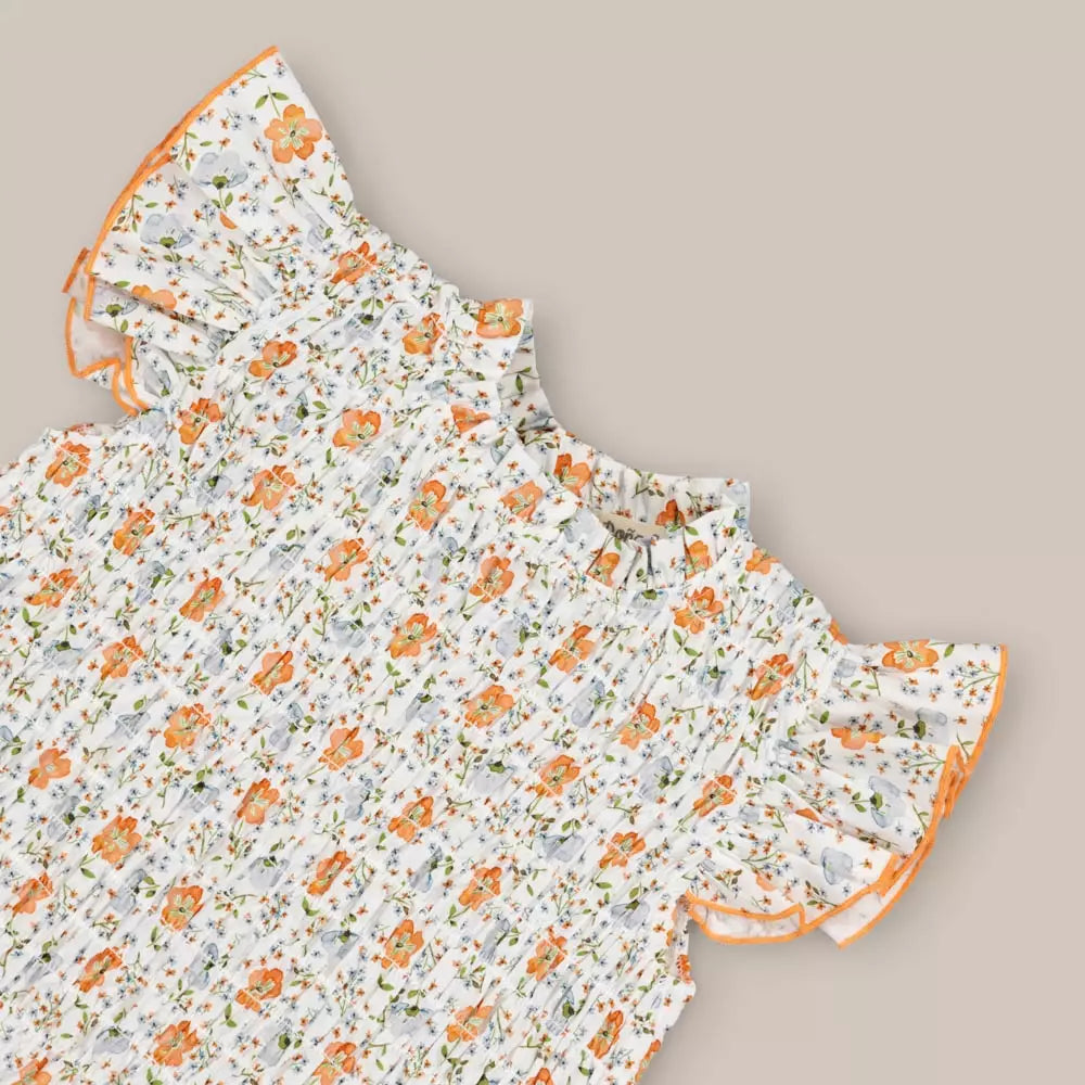 VESTIDO NIDOS BRASILIA NARANJA