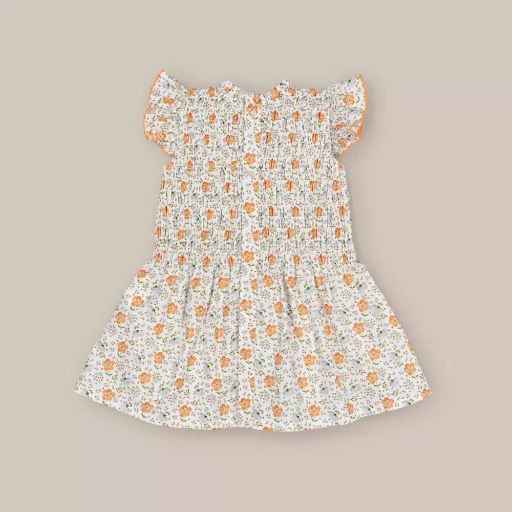 VESTIDO NIDOS BRASILIA NARANJA