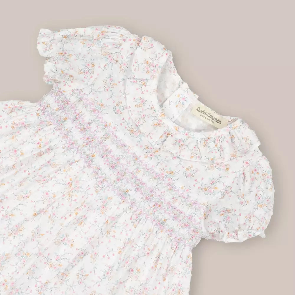VESTIDO NIDOS MARIA BLANCO