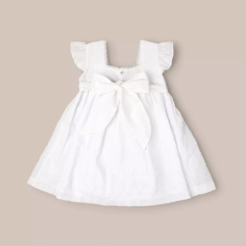 VESTIDO NIÑA DOLCE CRUDO