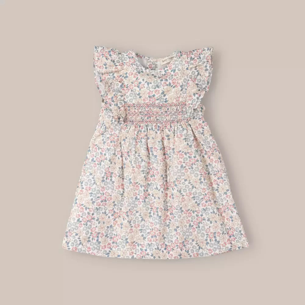 VESTIDO NIDOS LIBER BEIGE