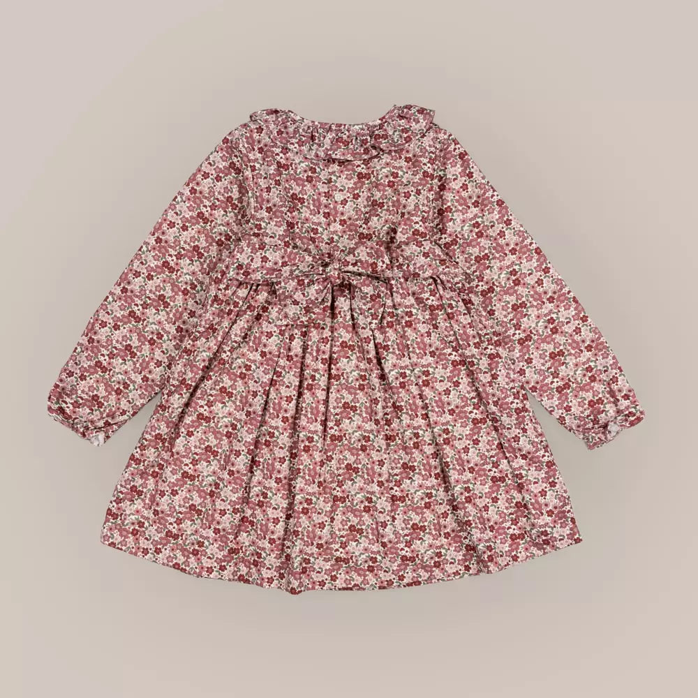 VESTIDO NIDOS OSLO GRANATE