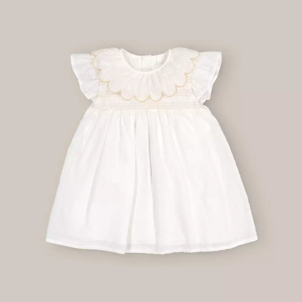 VESTIDO NIDOS TAGLE CRUDO