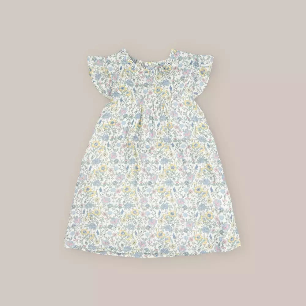 VESTIDO NIDOS NURIA AZUL