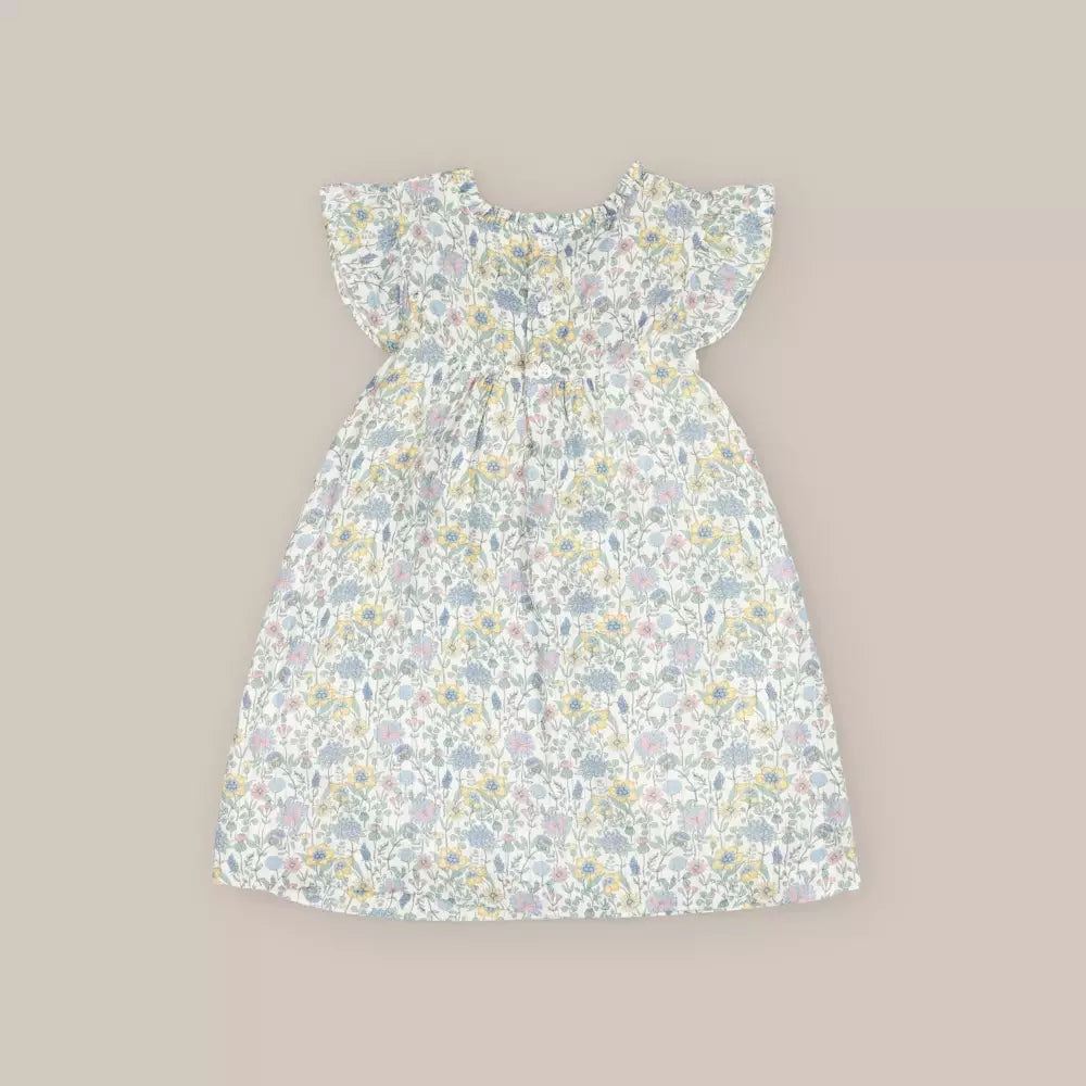 VESTIDO NIDOS NURIA AZUL