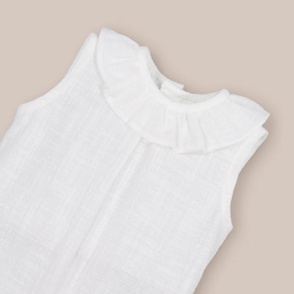BLUSA TRAMA BLANCO