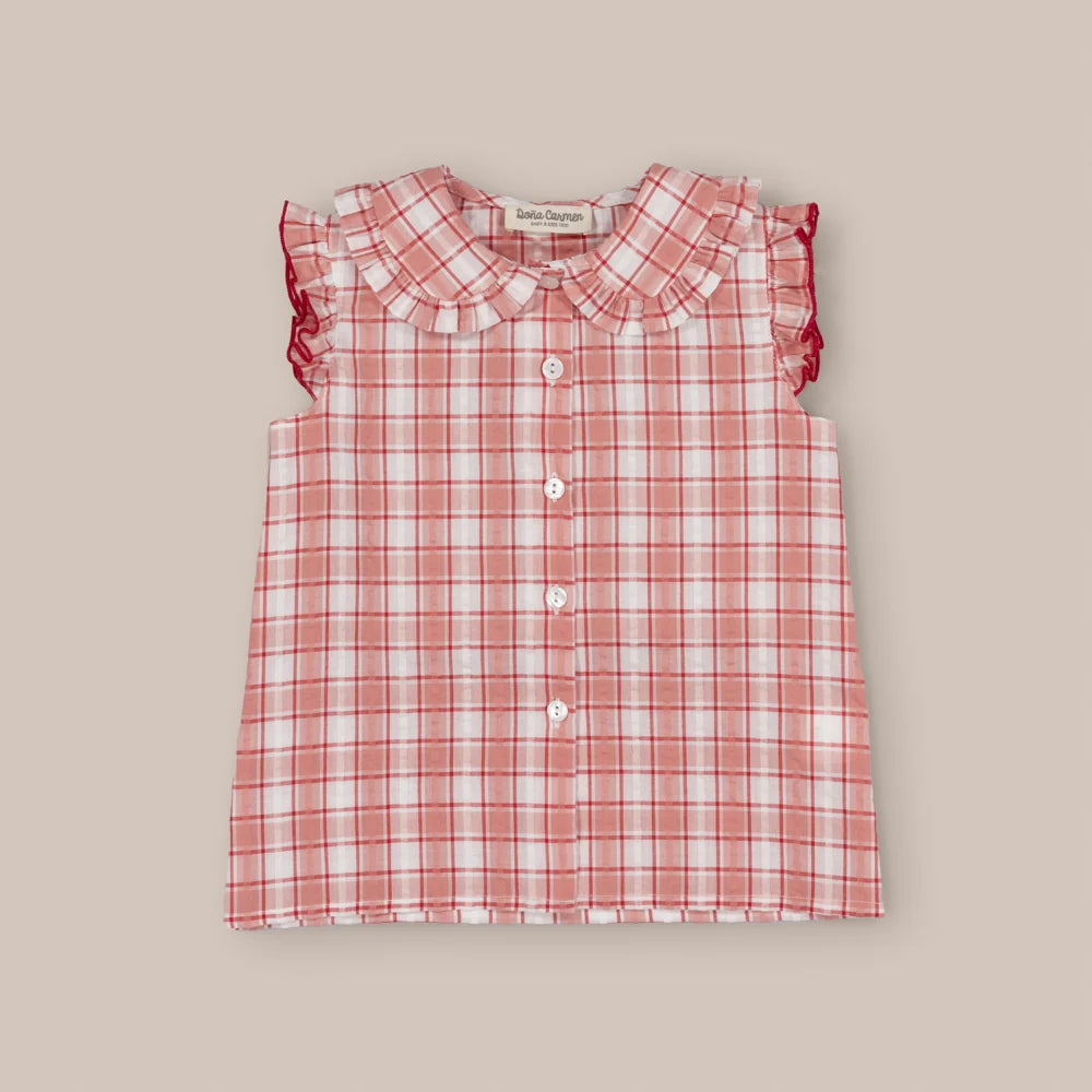 BLUSA GRANADA ROJO