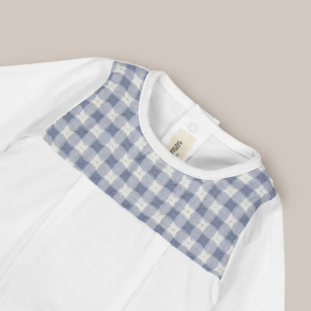 CONJUNTO 2P VICHY AZUL