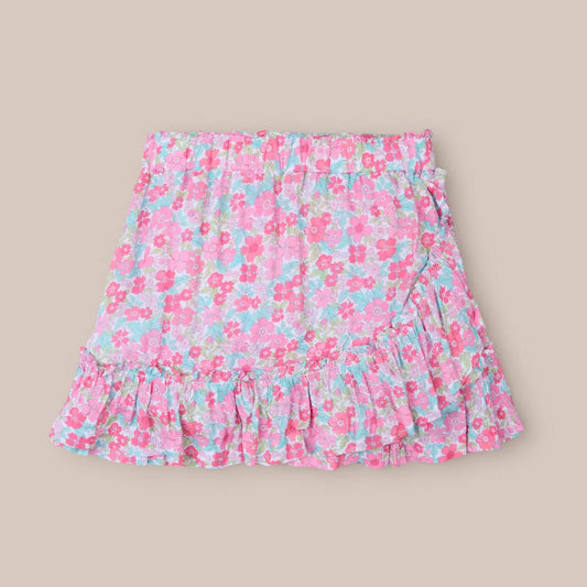 FALDA PANTALON CAMP FUCSIA