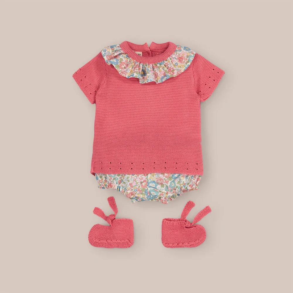 CONJUNTO CORTO BLUENESS CORAL