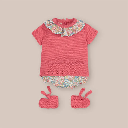 CONJUNTO CORTO BLUENESS CORAL