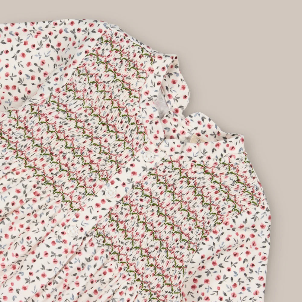 VESTIDO N MINIROSE BEIGE