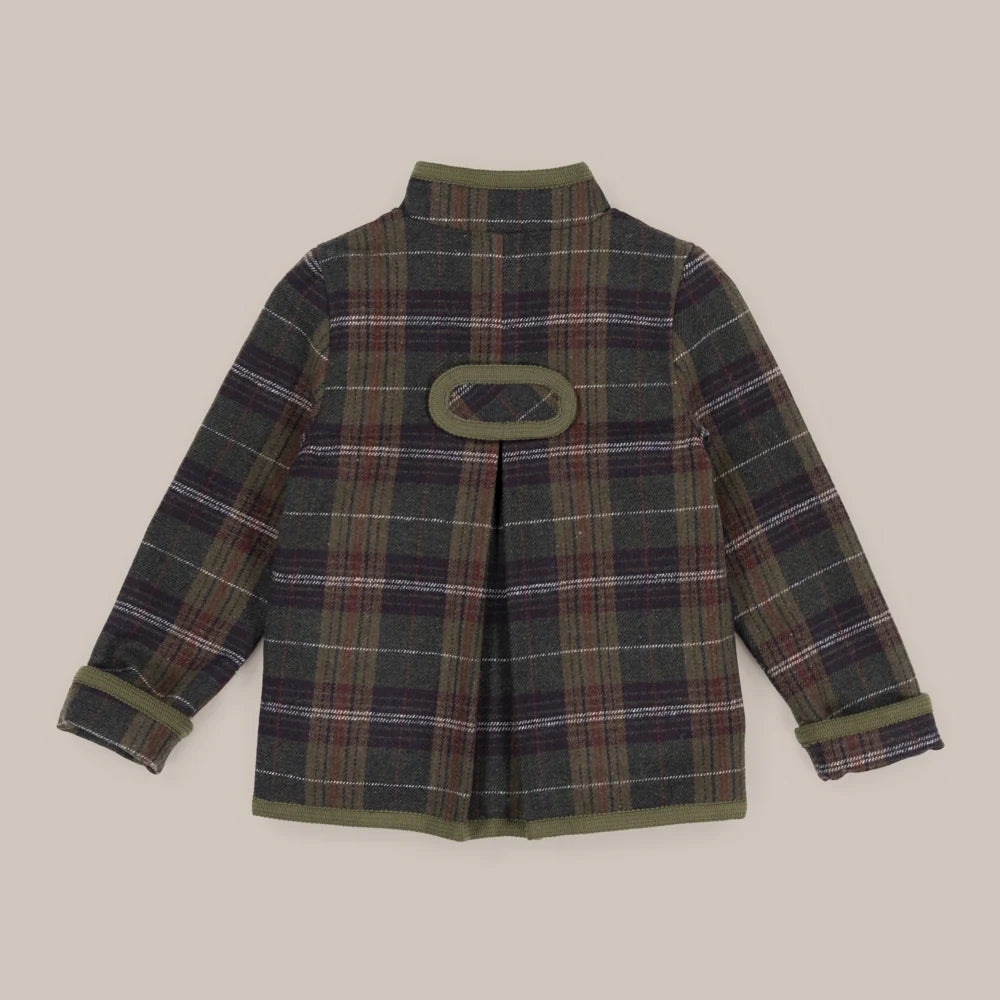 CHAQUETON MAO PAÑO VERDE