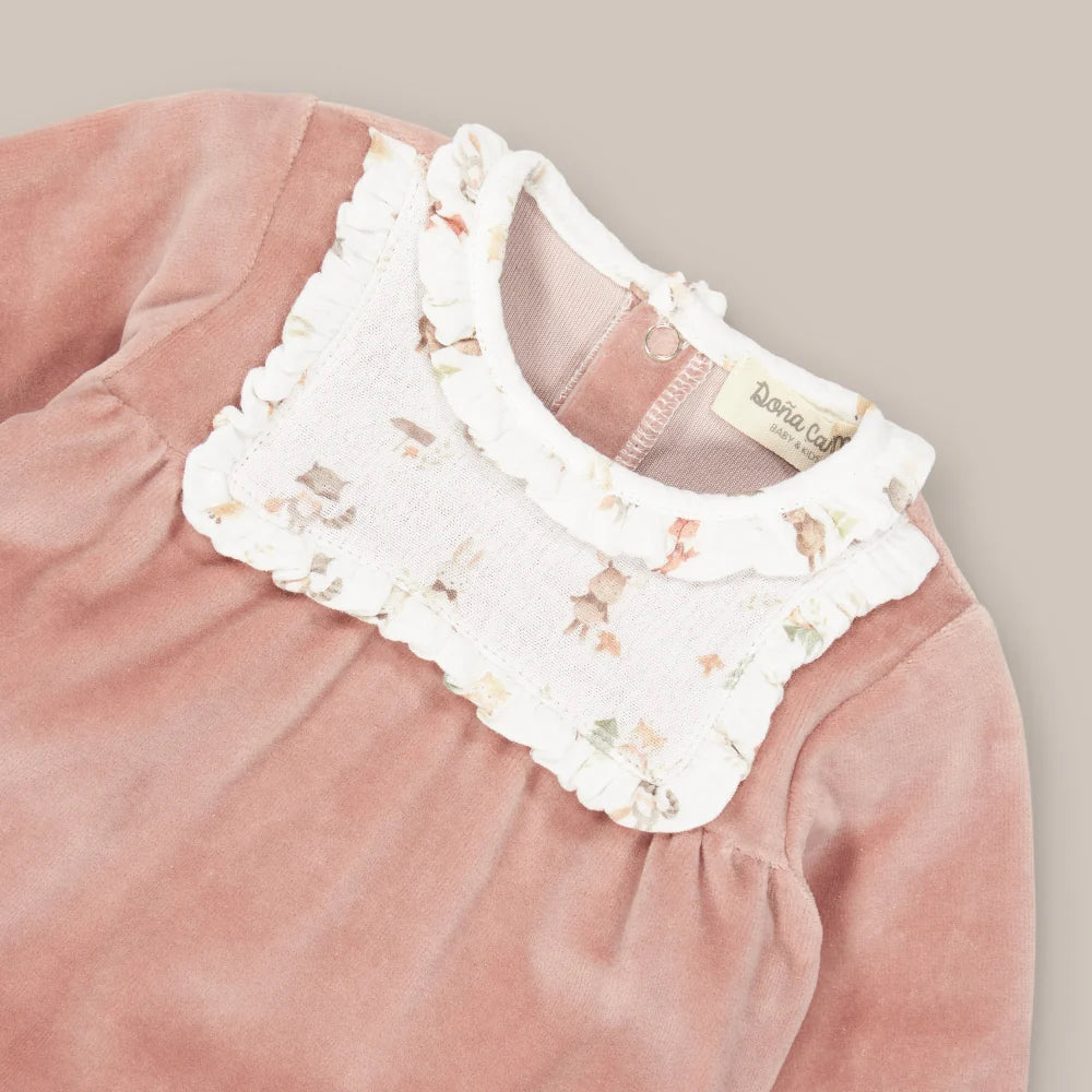 BABYGROW VOL RENO ROSA EMPOLVADO