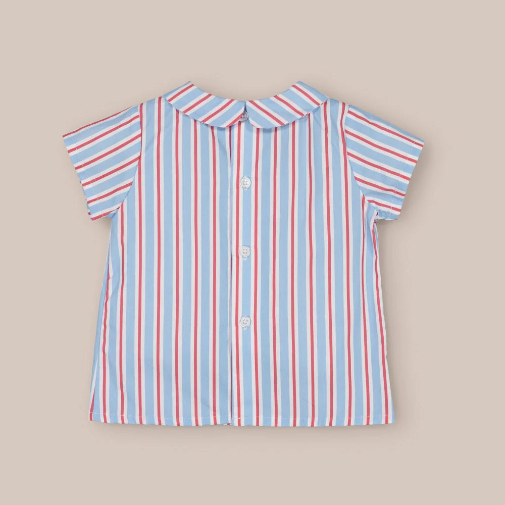 CAMISA BEBE INDIA ROJO
